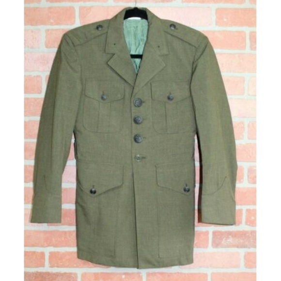 Jay Dee Vtg Army Air Force Military Jacket Sz XS - Picture 1 of 8